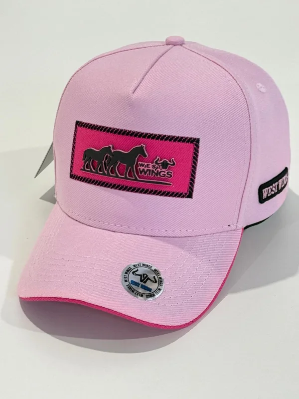 Boné personalizado aba curva com bordado frontal