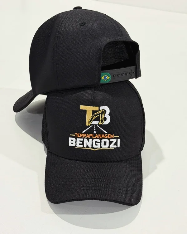 Boné personalizado premium com personalização completa